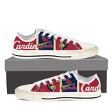 St Louis Cardinals Low Top Sneakers Shoes For Men