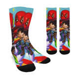 Deadpool Unicorn Socks
