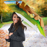 Pokemon Dragon Sleep Cute Umbrella