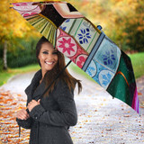 Frozen Anna Elsa Art Umbrella