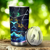 Rick & Morty Pink Floyd Dark Side of the Moon Tumbler