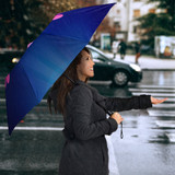 Coral Axolotl Umbrella