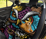 Owl Art Pet Seat Cover