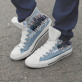 Foo Fighters Mens High Top Sneakers