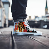 Steve Perry Mens High Top Sneakers