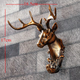 3D Deer Head Sculpture