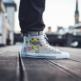 Grateful Dead Dancing Bears Mens High Top Sneakers