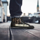 Walking Dead Mens High Top Sneakers