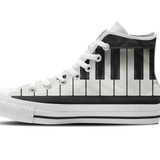 Piano Sneaker Mens High Top Sneakers High Top