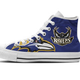 Baltimore Ravens Mens High Top Sneakers High Top