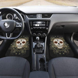 Skull Car Floor Mats Front And Back