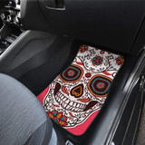 Skull Car Floor Mats Front And Back