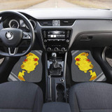 Pikachu Car Floor Mats Front And Back