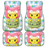 Pikachu Car Floor Mats Front And Back