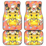 Pikachu Car Floor Mats Front And Back