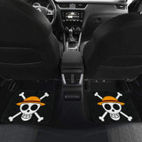 Luffy Totoro One Piece Car Floor Mats Front And Back