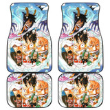 Law Luffy One Piece Car Floor Mats Front And Back