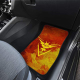 Team Instinct Zapdos Pokemon Car Floor Mats Front And Back
