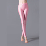VanityVibe Women's Spandex Leggings Solid Candy Color