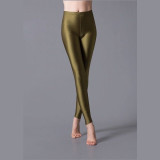 VanityVibe Women's Spandex Leggings Solid Candy Color