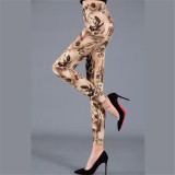 VanityVibe Casual Ladies Fitness Stretch Printed Legging