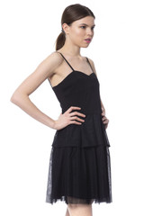 SILVIAN HEACH  Black Short Sleeveless Dress