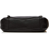 MICHAEL KORS  Evie Convertible Black Leather Shoulder Bag