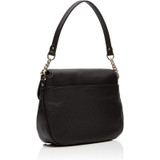MICHAEL KORS  Evie Convertible Black Leather Shoulder Bag