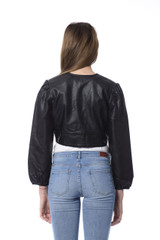 SILVIAN HEACH Short Bolero In Eco-leather Jackets & Coat