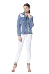SILVIAN HEACH Women's jeans Jackets & Coat