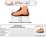 Winter Mid-Calf Shoes Knitted Women Boots