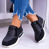 Jazzy Women's Casual Shoes Snakeskin Print Sneakers