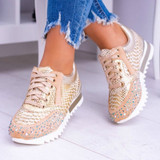 Jazzy Women's Casual Shoes Snakeskin Print Sneakers