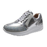 Jazzy Women's Casual Shoes Snakeskin Print Sneakers