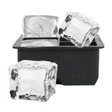 Sphere Ice Ball Maker with Lid and Large Square Ice Cube Molds