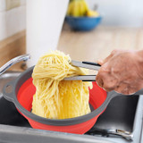 Collapsible Silicone Colanders and Strainers