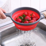 Collapsible Silicone Colanders and Strainers