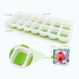 Easy-Release Silicone and Flexible 14-Ice Tray