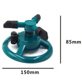 360 Degree Automatic Garden Sprinklers Watering Grass Lawn Rotary Nozzle Rotating Water Sprinkler System Garden Supplies