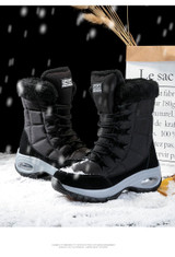 Women's Waterproof Comfortable Lace-up Boots