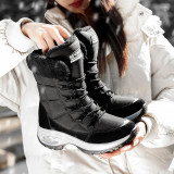Women's Waterproof Comfortable Lace-up Boots