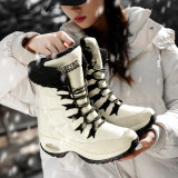 Women's Waterproof Comfortable Lace-up Boots
