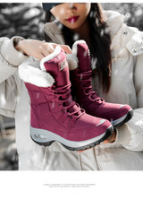 Women's Waterproof Comfortable Lace-up Boots