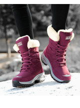 Women's Waterproof Comfortable Lace-up Boots