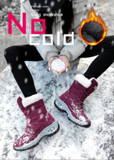 Women's Waterproof Comfortable Lace-up Boots