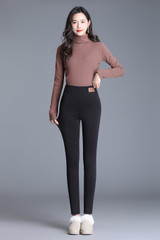 Women Winter Warm Velvet Lined Leggings