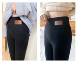 Women Winter Warm Velvet Lined Leggings