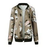 About My Flowers Bomber Jacket