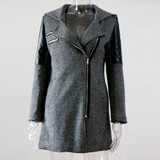 Modern Lady Hooded Coat