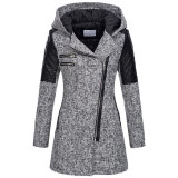 Modern Lady Hooded Coat